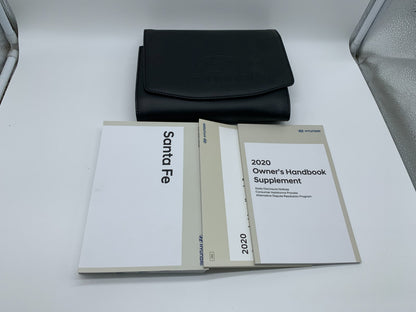 2020 Hyundai Santa FE Owners Manual Set with Case OEM B04B48008