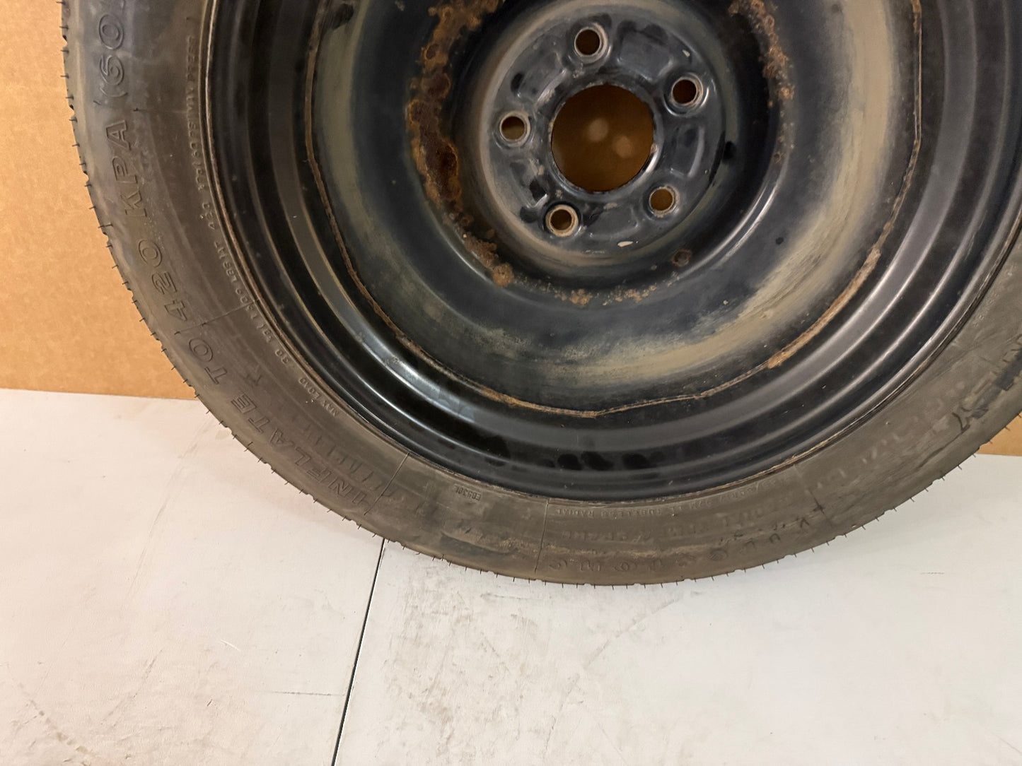 2012-2020 Dodge Grand Caravan 17" Spare Tire Wheel Donut Compact T145/80R17 OEM1