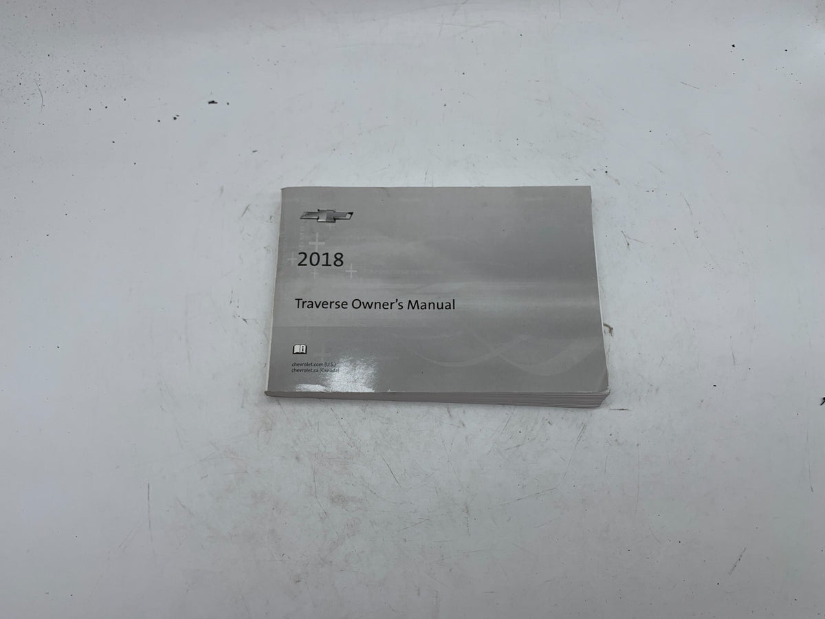 2018 Chevy Traverse Owners Manual OEM B03B51019