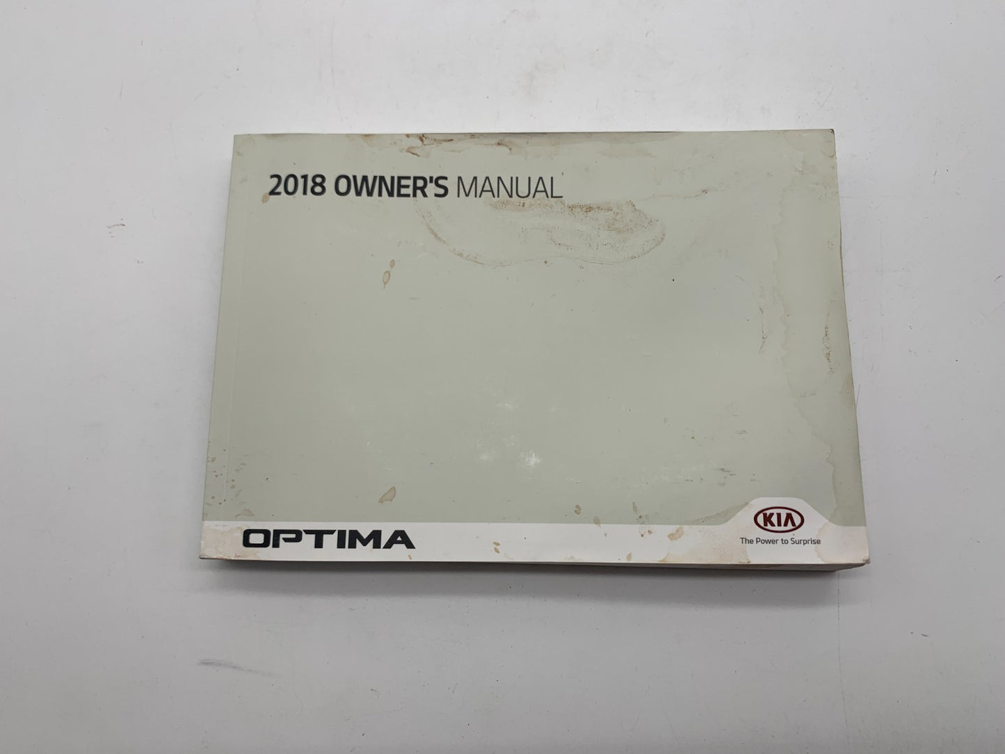 2018 Kia Optima Owners Manual Set with Case OEM A02B43014