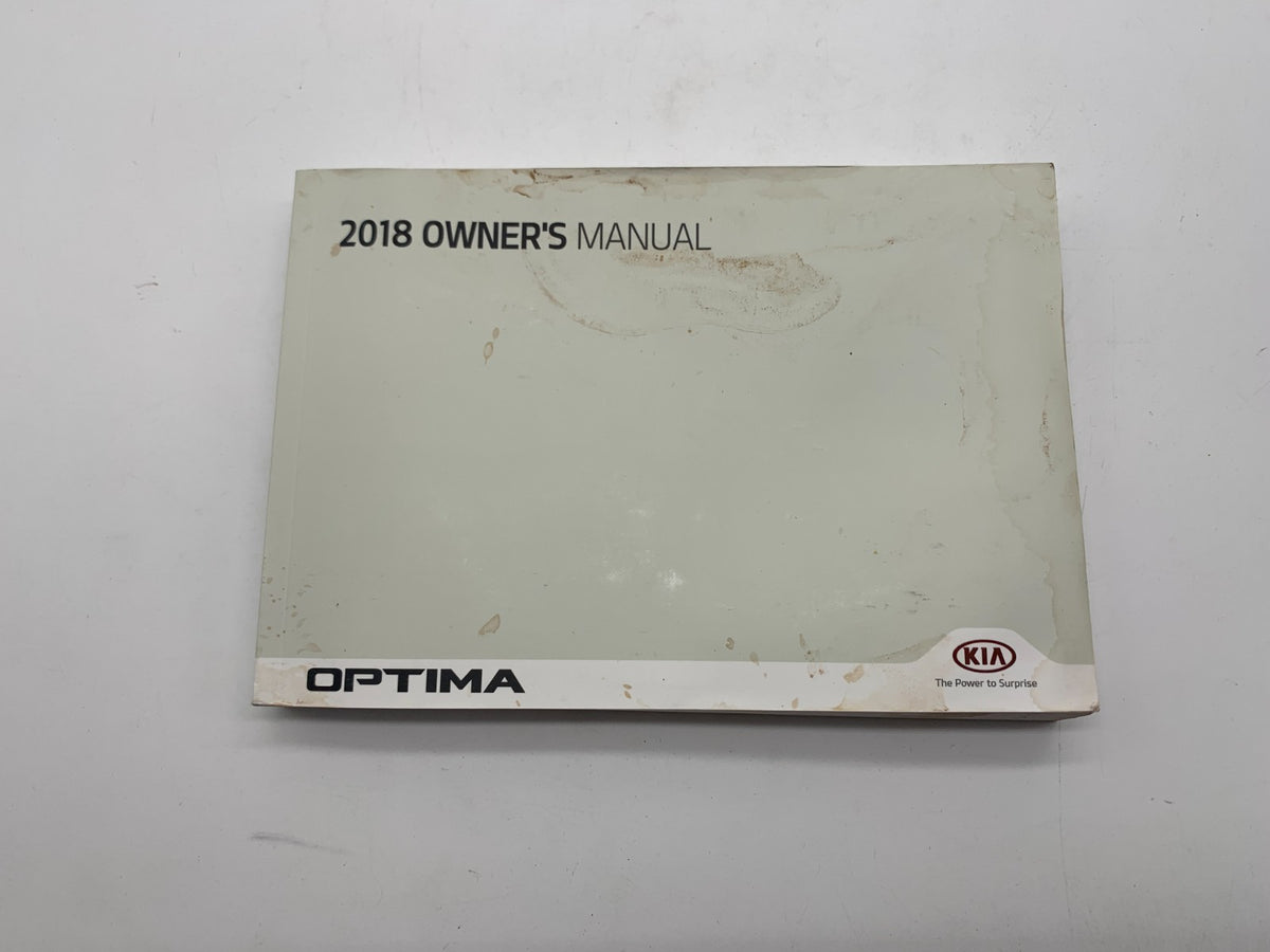 2018 Kia Optima Owners Manual Set with Case OEM A02B43014