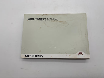 2018 Kia Optima Owners Manual Set with Case OEM A02B43014