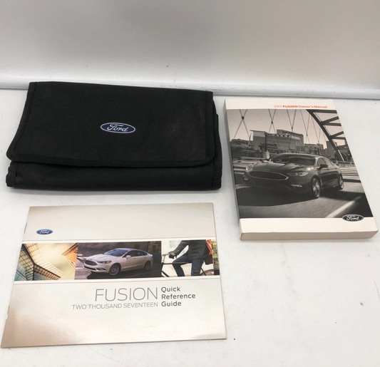 2017 Ford Fusion Owners Manual Set with Case OEM D03B67012