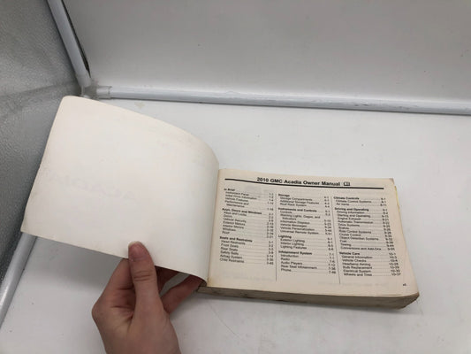 2010 GMC Acadia Owners Manual Set OEM E01B24023