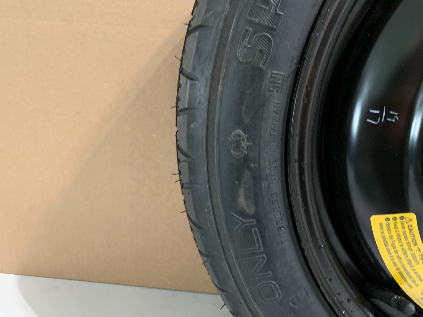 2017-2023 Subaru Impreza 16" Spare Tire Wheel Compact Donut T135/80D16