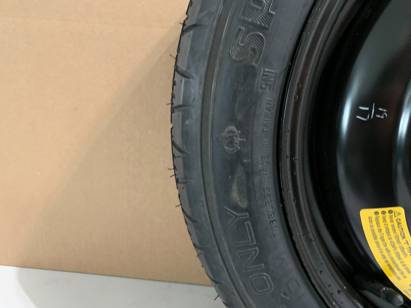 2017-2023 Subaru Impreza 16" Spare Tire Wheel Compact Donut T135/80D16