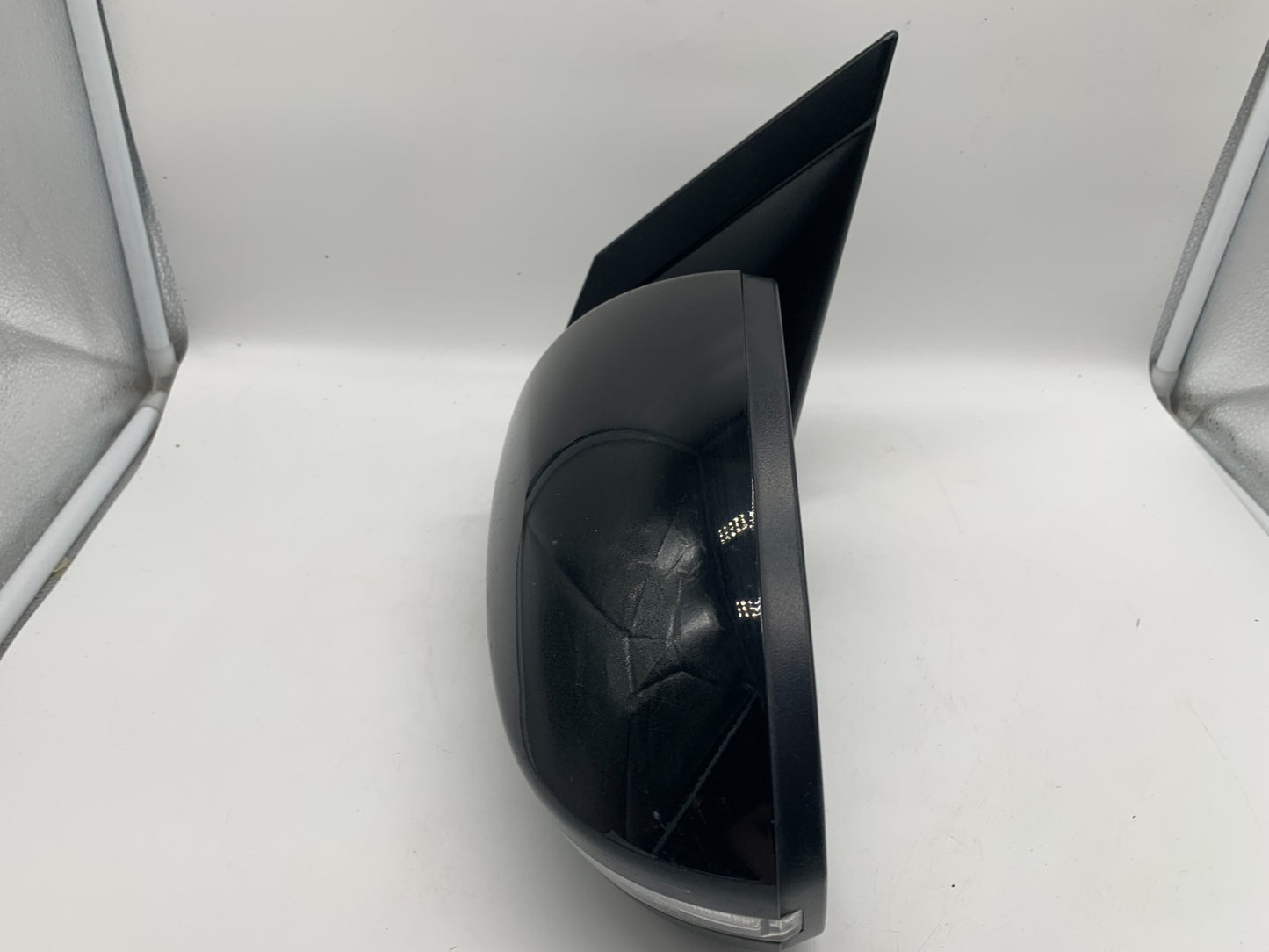 2016-2018 Hyundai Tucson Driver Side View Power Door Mirror Black BSA OEM C04B44