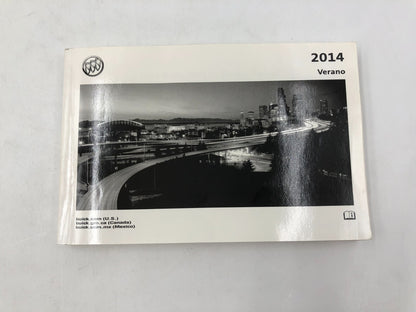 2014 Buick Verano Owners Manual Set with Case OEM E01B68006
