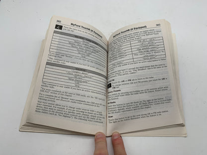 2014 Ford Focus Owners Manual Set OEM B04B24009