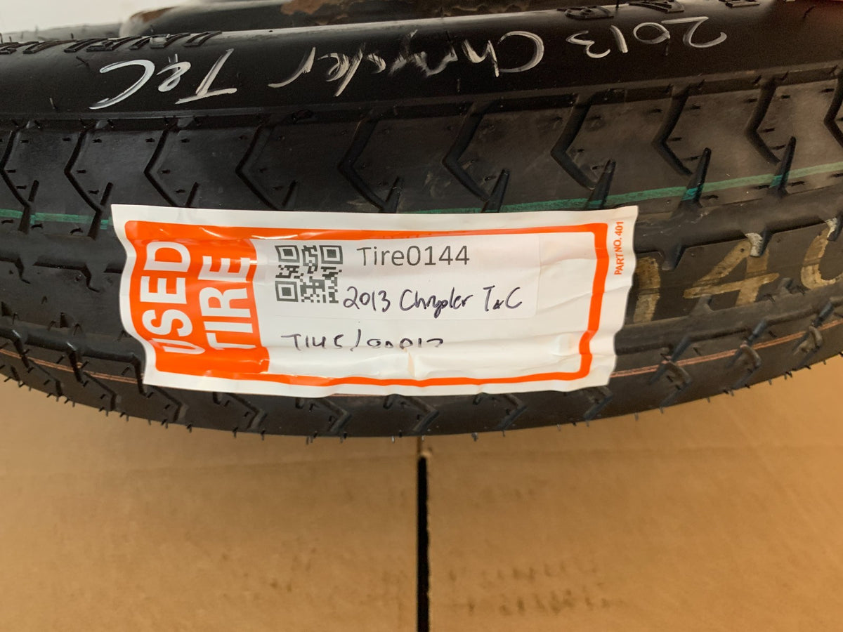 2012-2016 Chrysler Town & Country 17" Spare Tire Compact Donut T145/80D17 97M LL