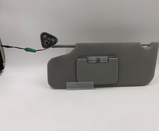 2005-2007 Ford Freestyle Driver Sun Visor Gray Illuminated OEM D04B28004