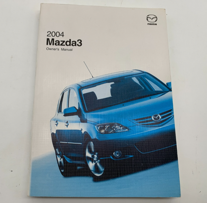 2004 Mazda 3 Owners Manual OEM C04B20021