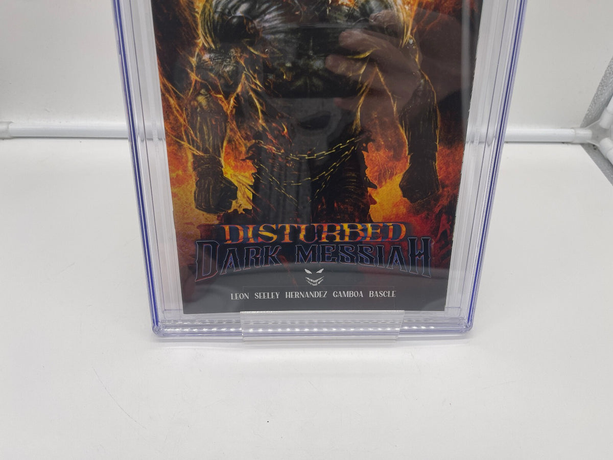 Disturbed Dark Messiah #2 CGC 9.8 JSA Signature Series Tim Seeley
