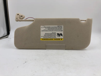 2008-2009 Ford Taurus Passenger Sun Visor Sunvisor Tan Illuminated OEM E01B18033
