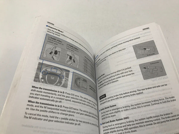 2016 Honda Pilot Owners Manual Set with Case OEM A02B12044