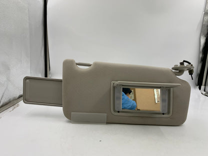 2010-2014 Subaru Legacy Passenger Sun Visor Gray Illuminated OEM D04B56001