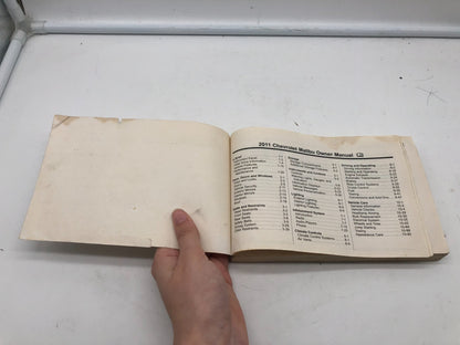 2011 Chevrolet Malibu Owners Manual OEM B03B41077