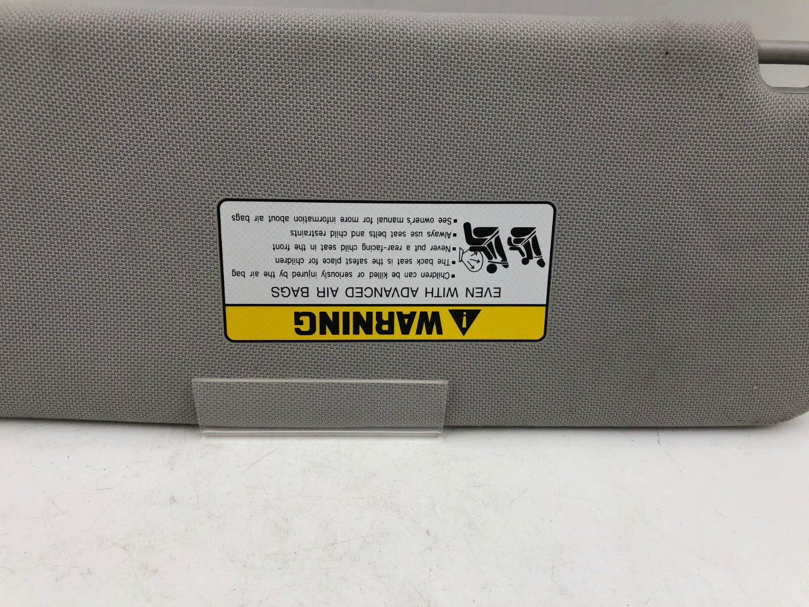 2015-2019 Hyundai Elantra Passenger Sun Visor Gray OEM D04B01004