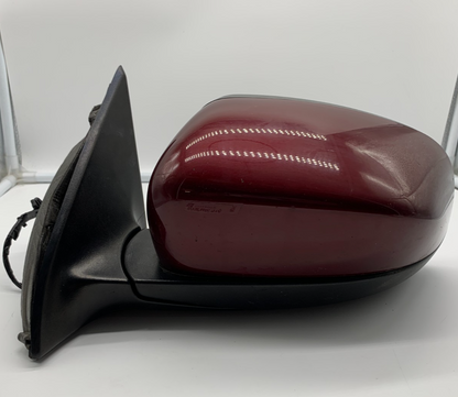 2014-2021 Jeep Cherokee Driver Side View Power Door Mirror Red OEM B04B45001