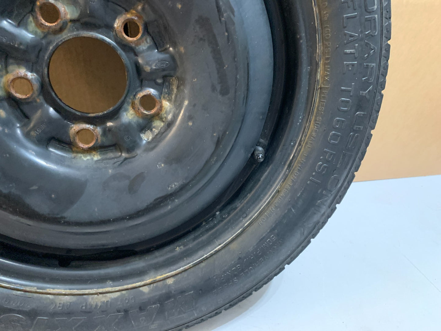 2011-2018 Kia Optima 16" Emergency Spare Tire Compact Donut T145/80D16 OEM