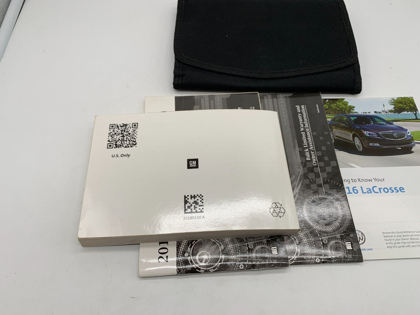 2016 Buick Lacrosse Owners Manual Set with Case OEM
