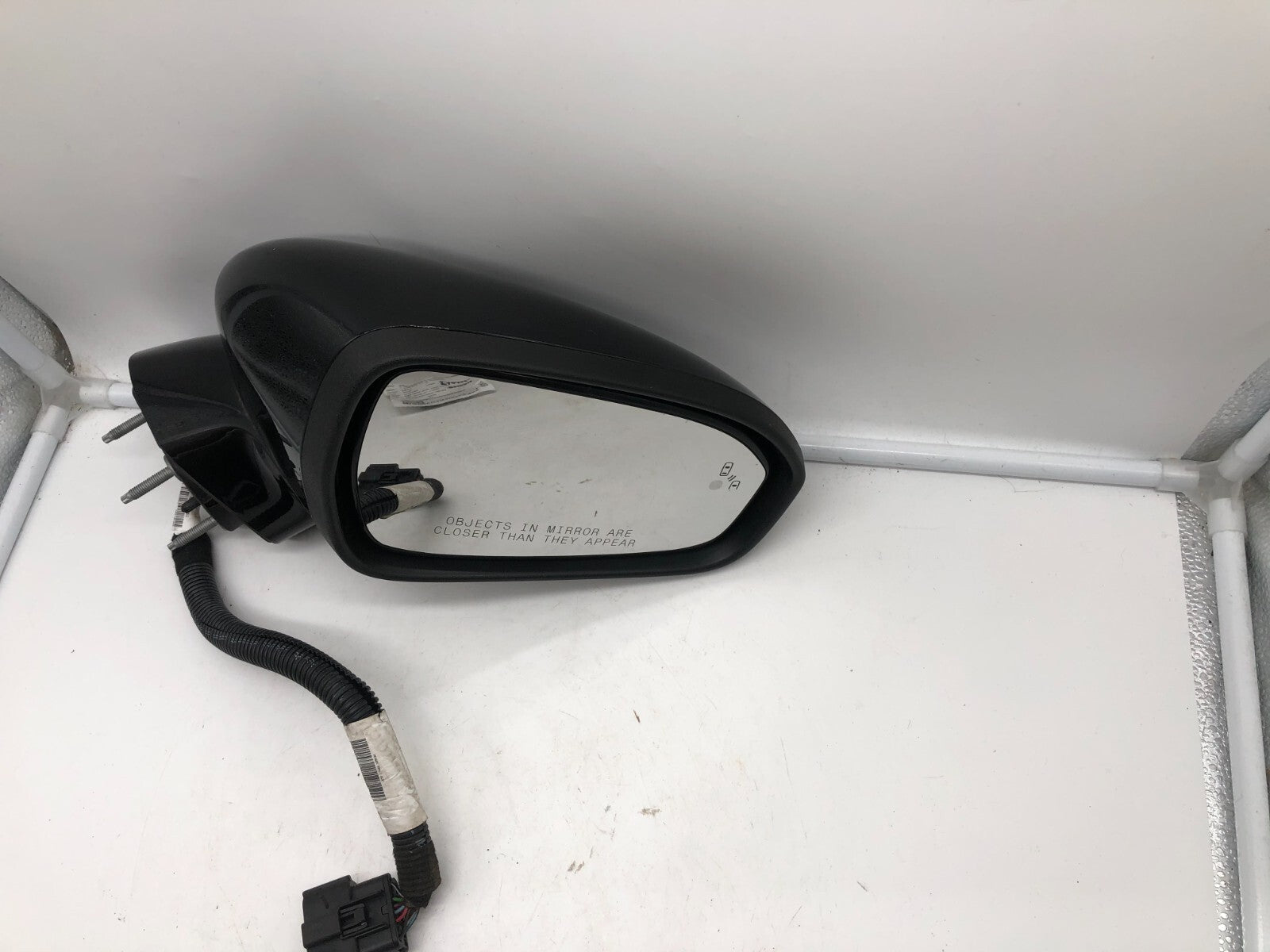 2019-2020 Ford Fusion Passenger Side View Power Door Mirror Black BSA E03B40042