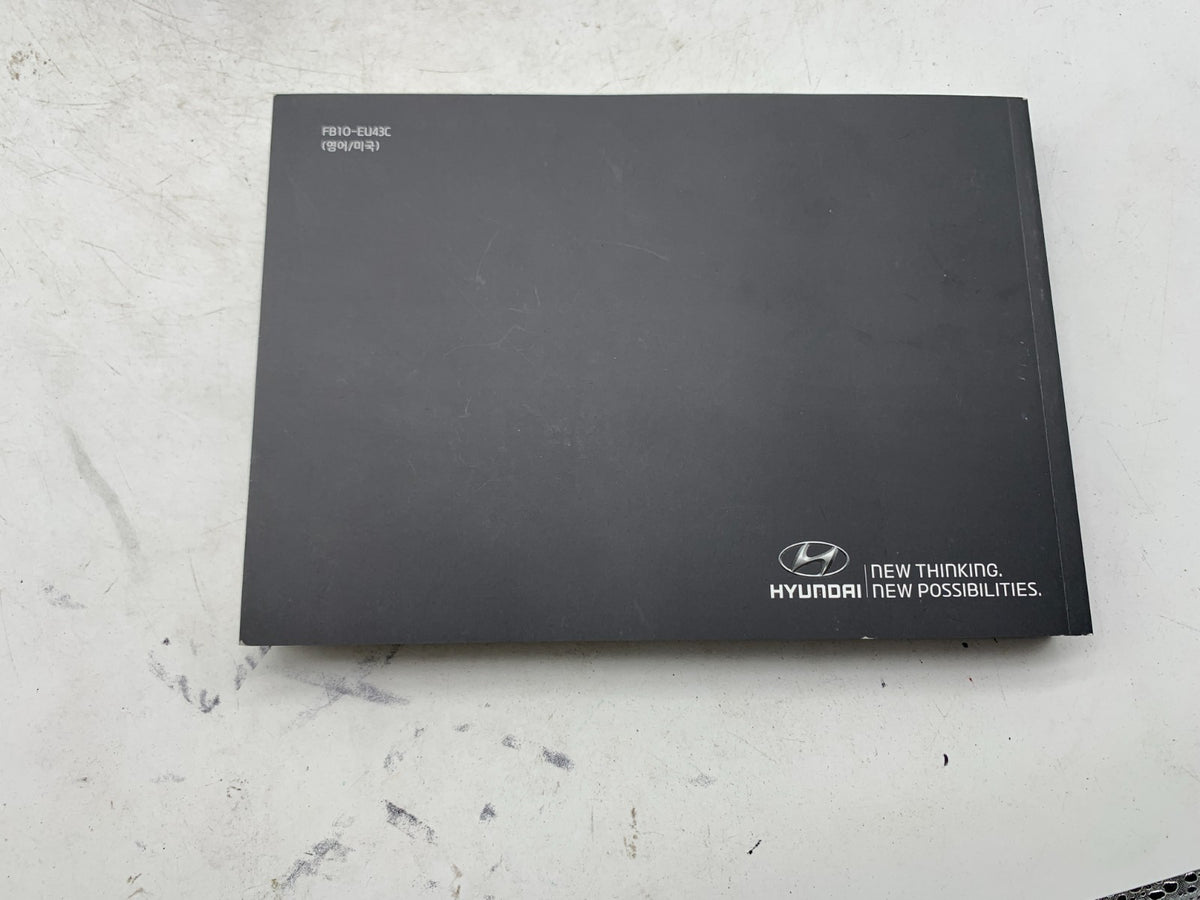 2015 Hyundai Genesis Owners Manual Set with Case OEM R01B16005