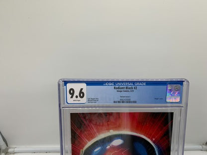 Radiant Black #2 CGC 9.6 Reis 1:25 Virgin Variant 1st App of Radiant Red