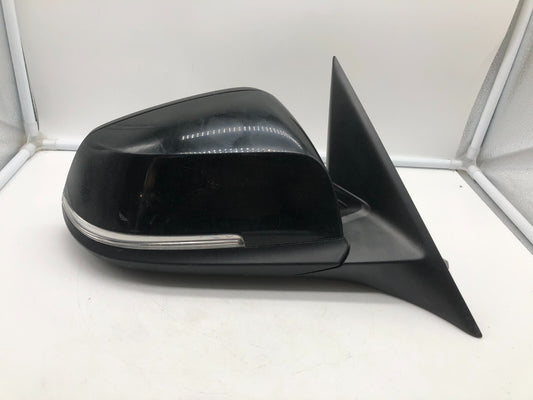 2012-2013 BMW 320i Passenger Side View Power Door Mirror Black OEM A01B42034
