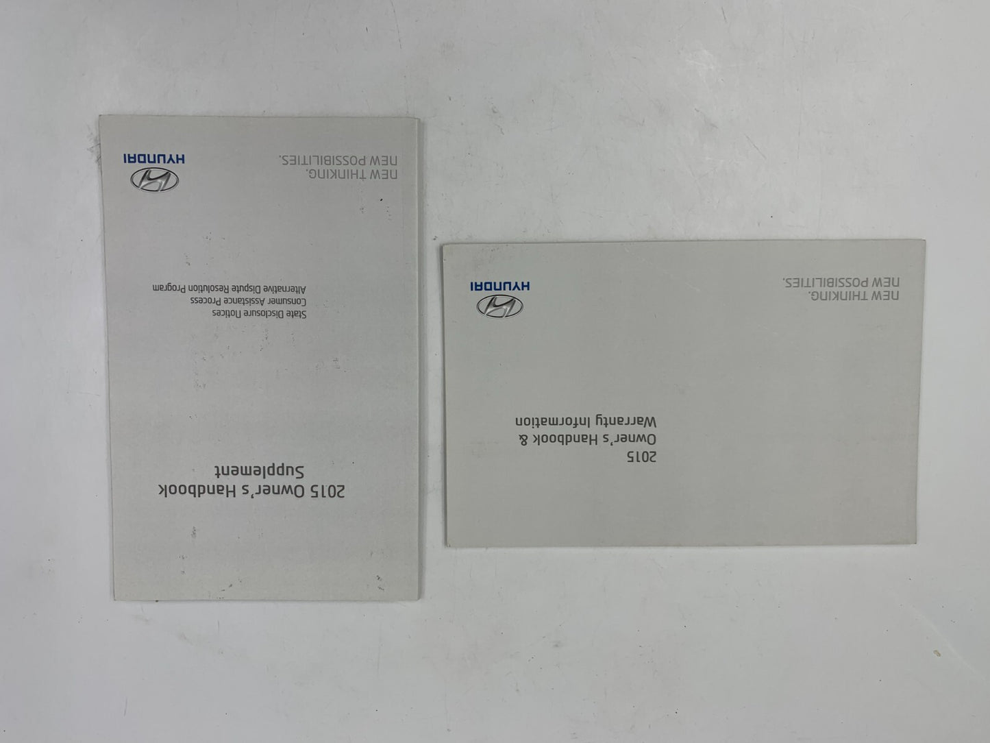 2015 Hyundai Elantra Owners Manual Set with Case OEM B04B08024
