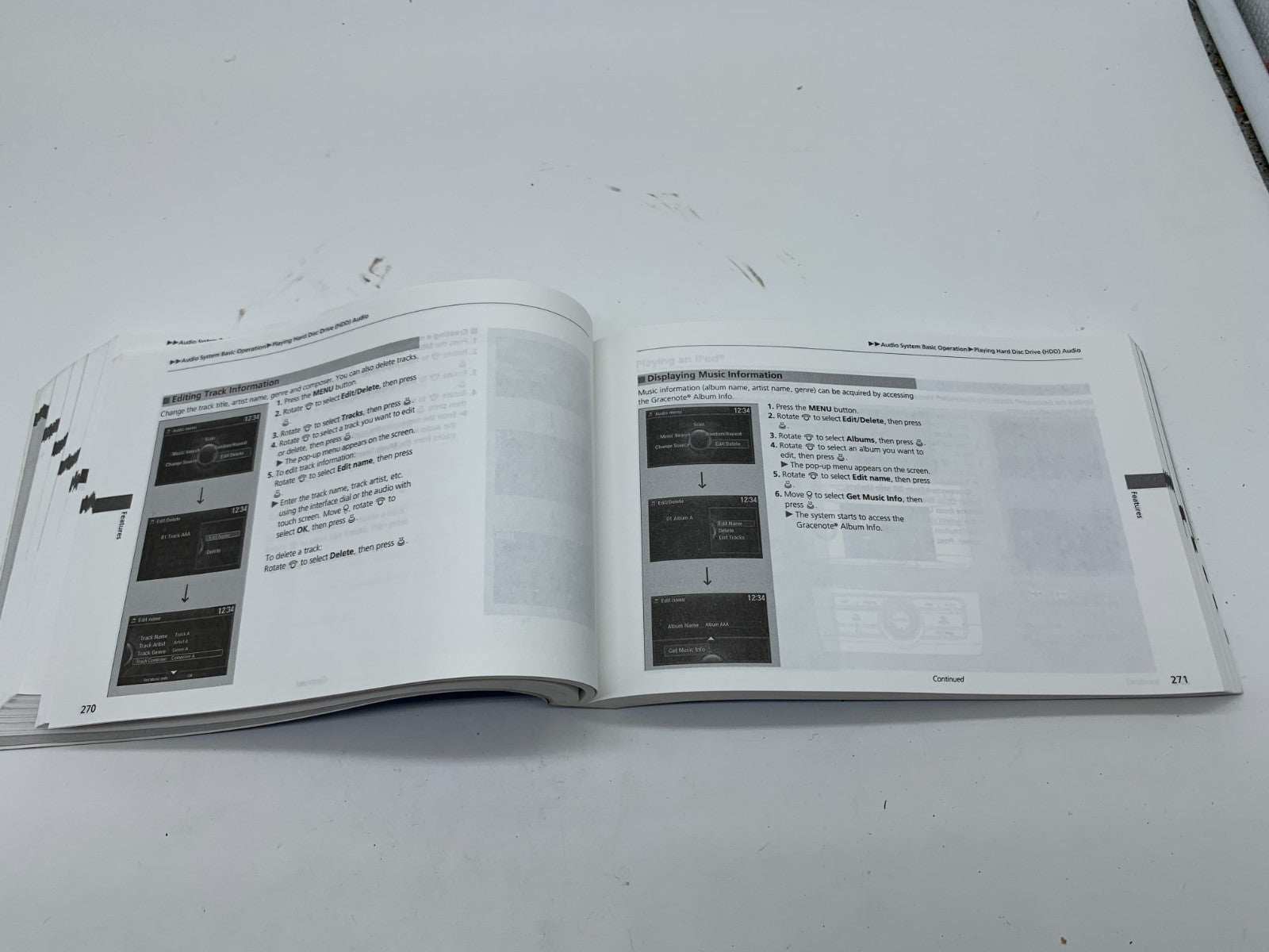 2013 Honda Accord Sedan Owners Manual OEM B04B19023