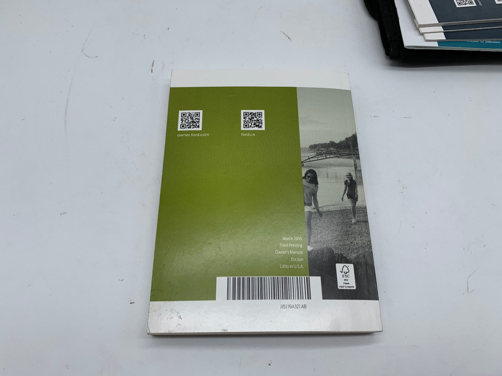 2018 Ford Escape Owners Manual Set with Case OEM D03B34011