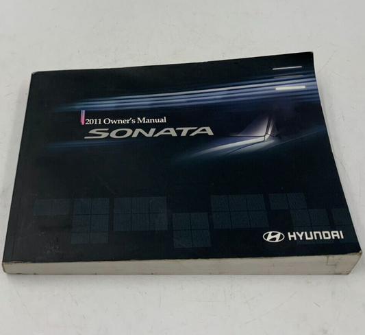 2011 Hyundai Sonata Owners Manual OEM B02B51030