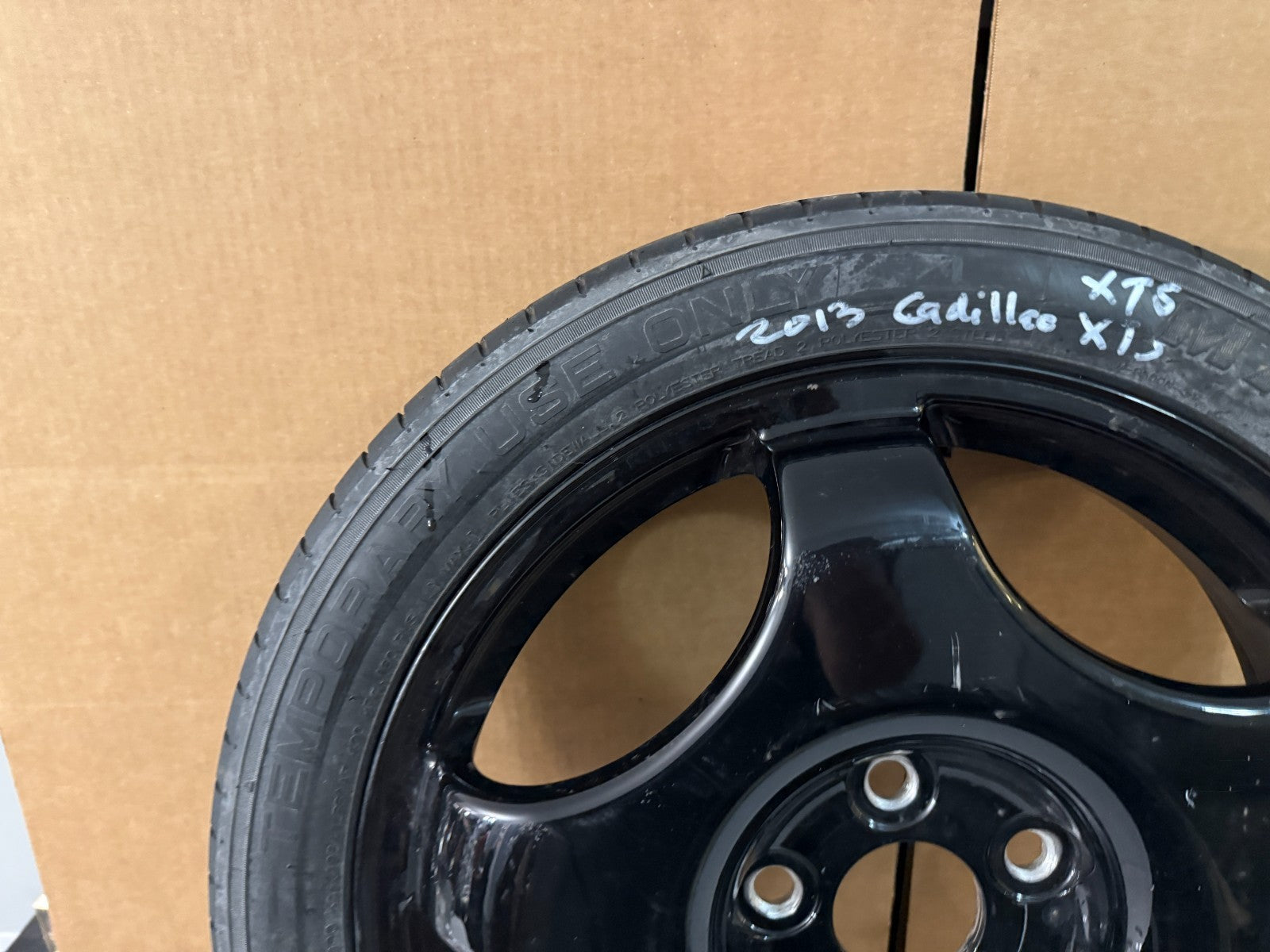 2013-2019 Cadillac XTS Spare Tire 18" Compact Donut T135/70R18
