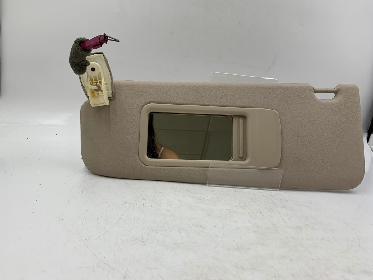 2010-2016 BMW 535i Driver Sun Visor Gray Illumination OEM B02B38062
