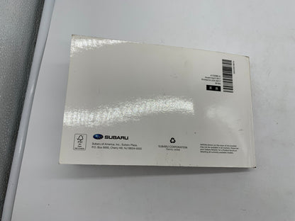 2018 Subaru Crosstrek Owners Manual OEM