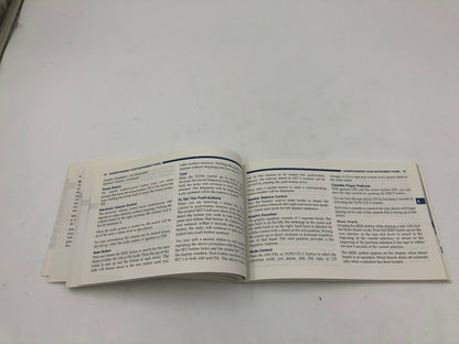 2001 Dodge Neon Owners Manual Set with Case OEM C03B67011