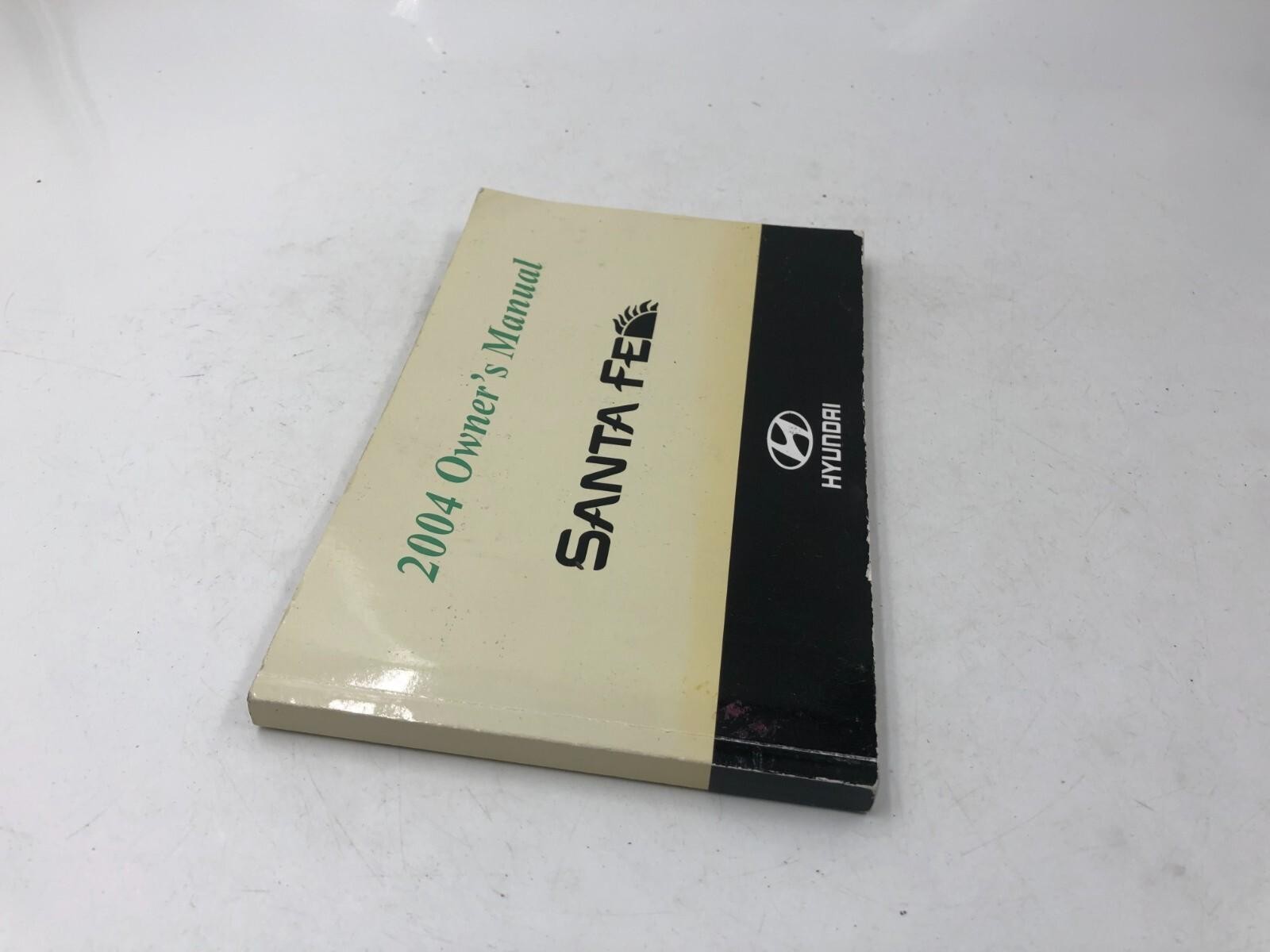 2004 Hyundai Santa FE Owners Manual OEM C04B59007