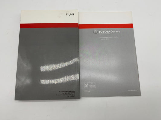 2012 Toyota RAV4 RAV 4 Owners Manual Set OEM A04B08018