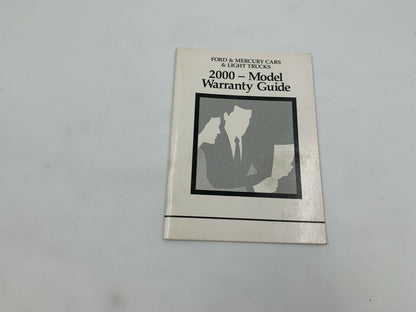 2000 Ford Windstar Owners Manual Set OEM D02B57003