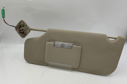 2010-2011 Ford Taurus Driver Sun Visor Sunvisor Gray Illuminated OEM B03B09047