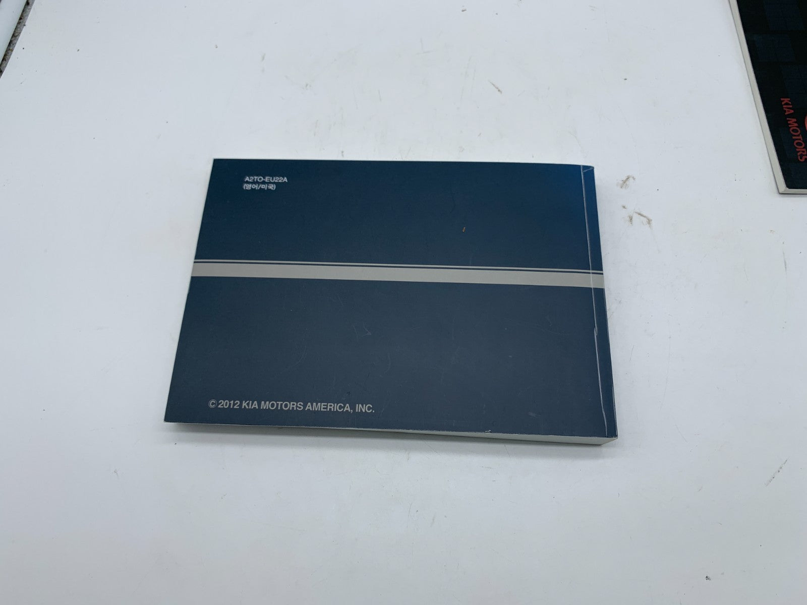 2012 Kia Optima Owners Manual Set OEM A04B06005