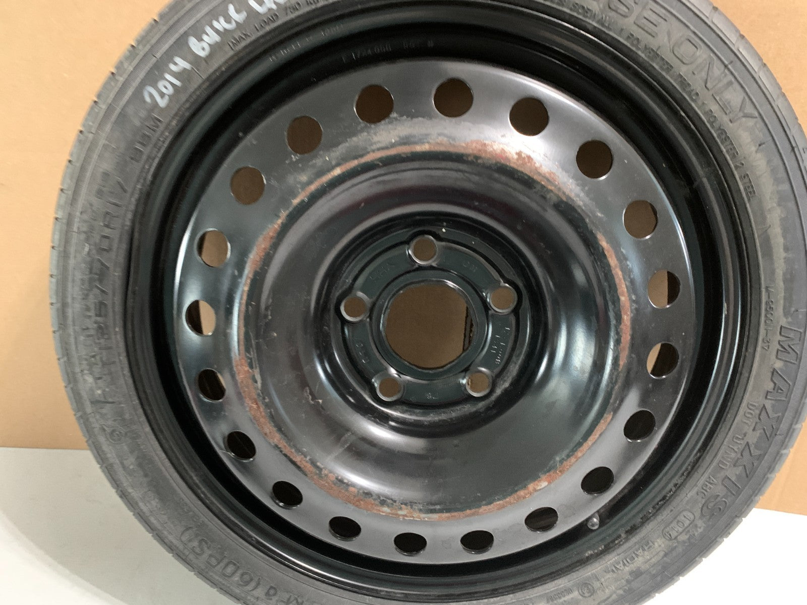 2010-2016 Buick Lacrosse Impala 17" Spare Tire Compact Donut T125/70R17 OEM