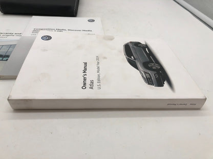 2019 Volkswagen Atlas Owners Manual Set with Case OEM C02B46006