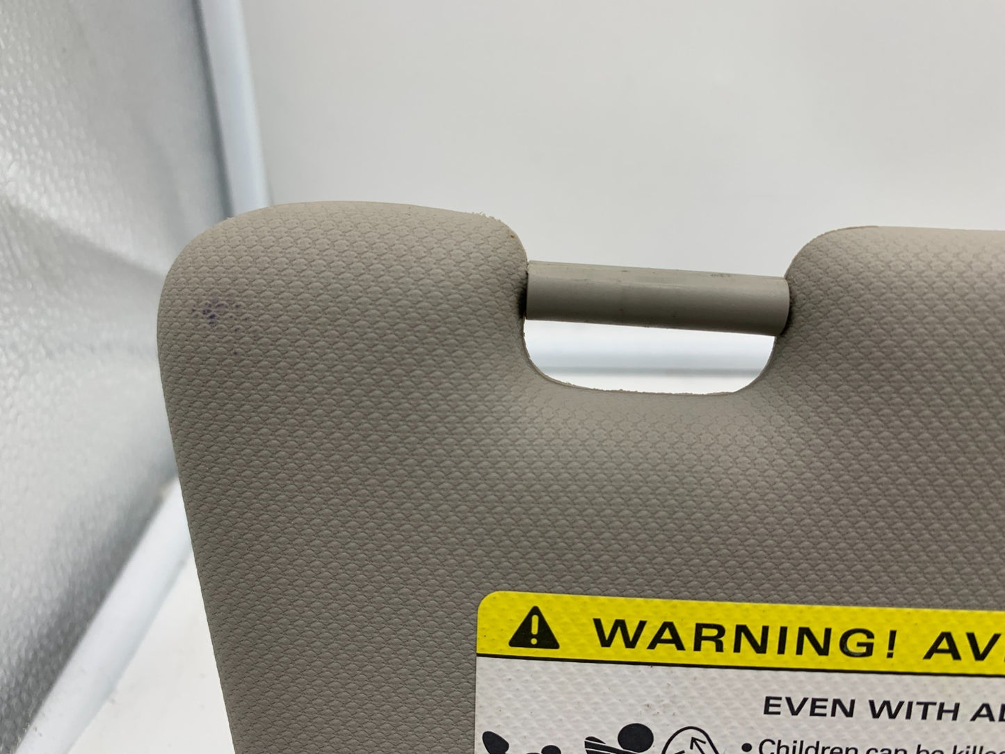 2009-2012 Audi A4 Passenger Sun Visor Gray Illuminated OEM B01B12002