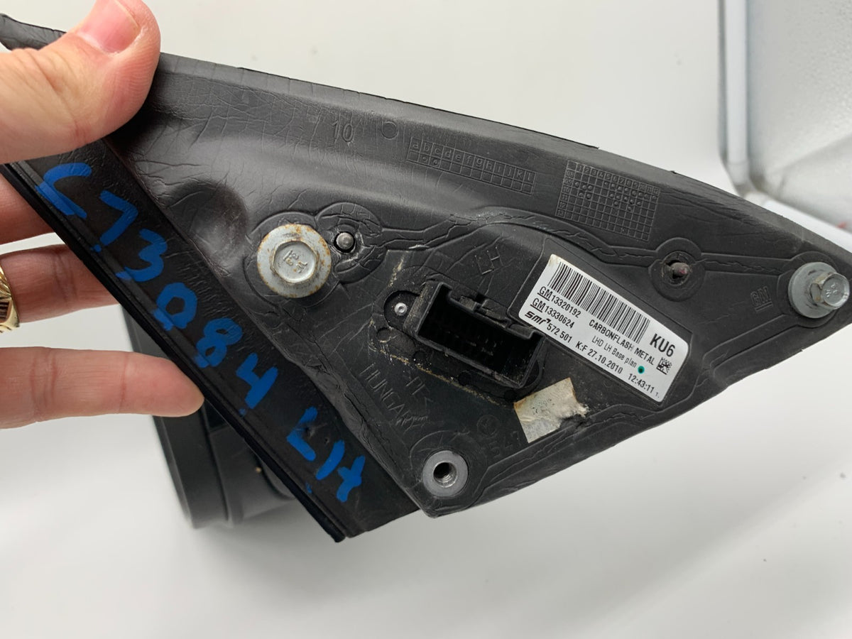 2011-2013 Buick Regal Driver Side View Power Door Mirror Black OEM B01B13038