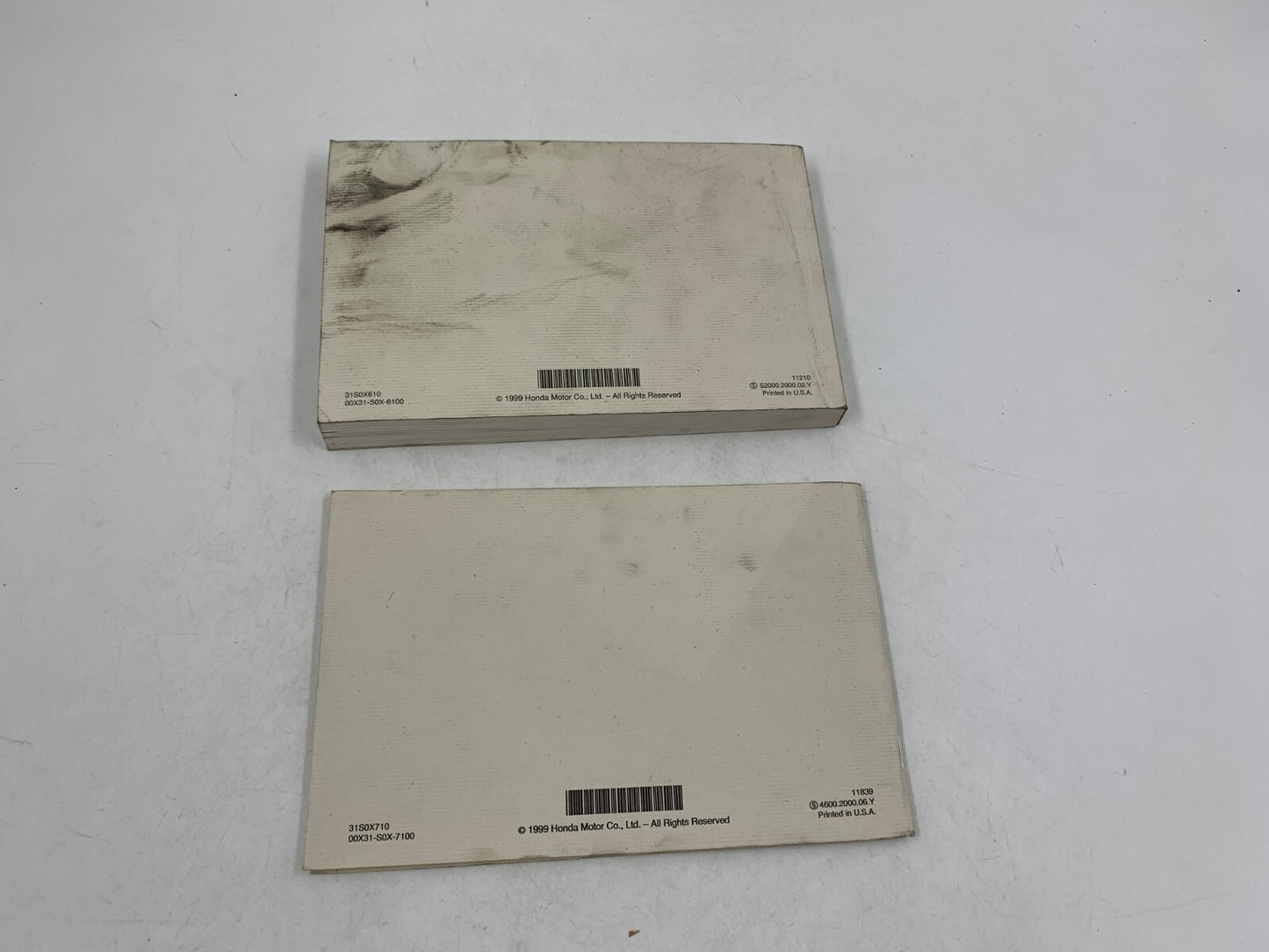 2000 Honda Odyssey Owners Manual Set OEM C01B40023