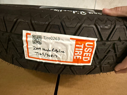 2006-2014 2017-2025 Honda Ridgeline  17" Spare Tire Wheel Compac Donut T16590R17