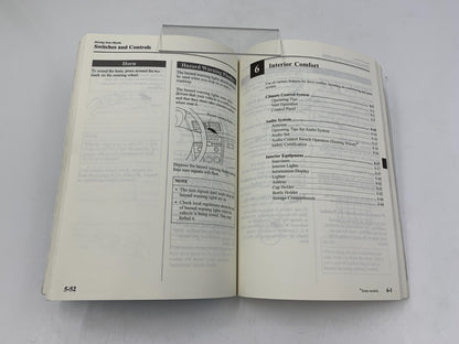 2005 Mazda 3 Owners Manual OEM D01B15025