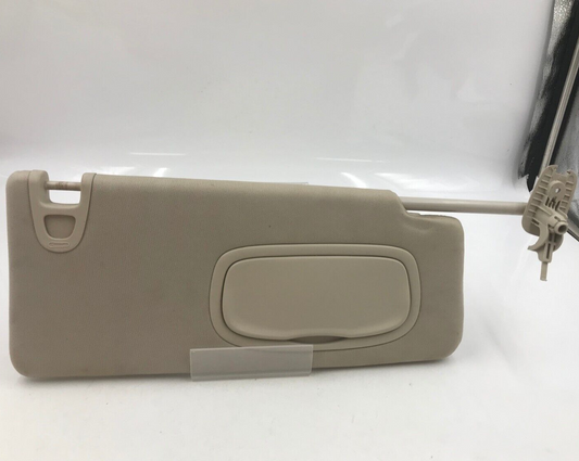 2015 Chrysler 200 Passenger Sun Visor Cream OEM A01B24016